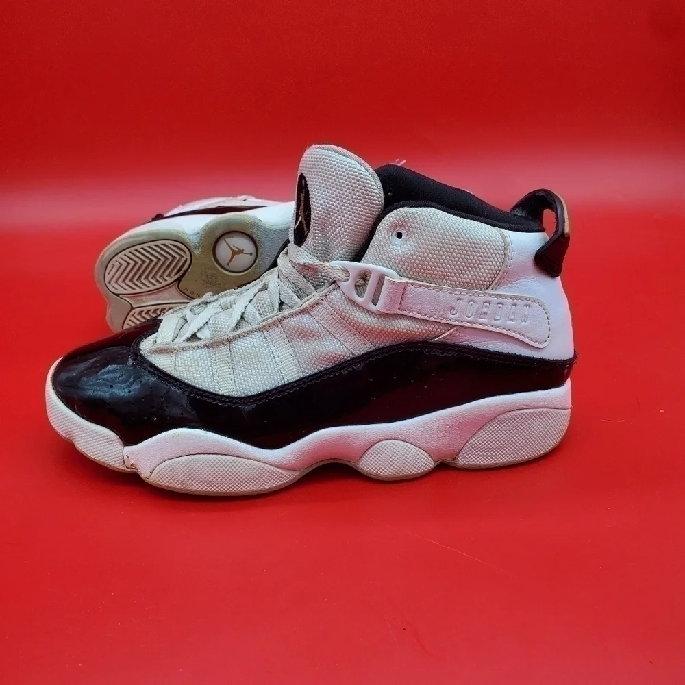 Nike Air Jordan 6 Rings Defining Moments Sneakers Size 3 Youth Shoes